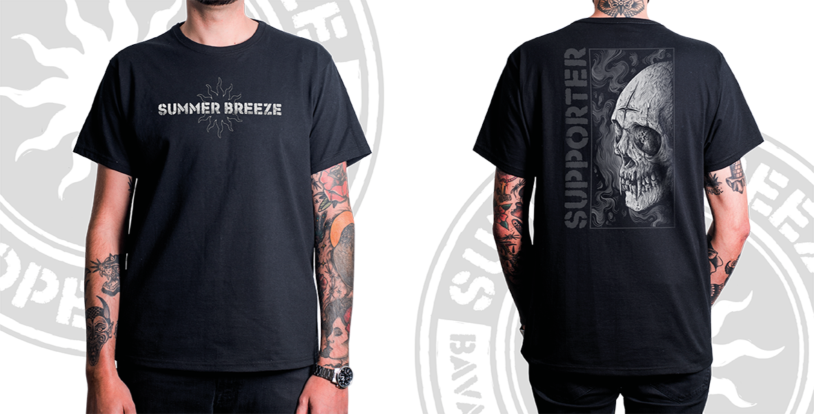  Supporter Skull, T-Shirt - SUMMER BREEZE 2020 