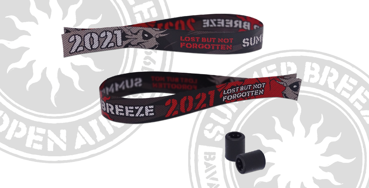  Lost But Not Forgotten, Souvenir Wristband - SUMMER BREEZE 2021 