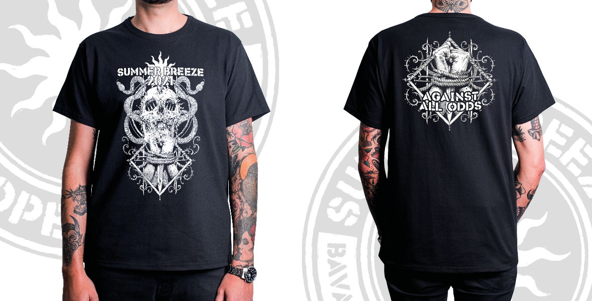 Against All Odds, T-Shirt - SUMMER BREEZE 2021