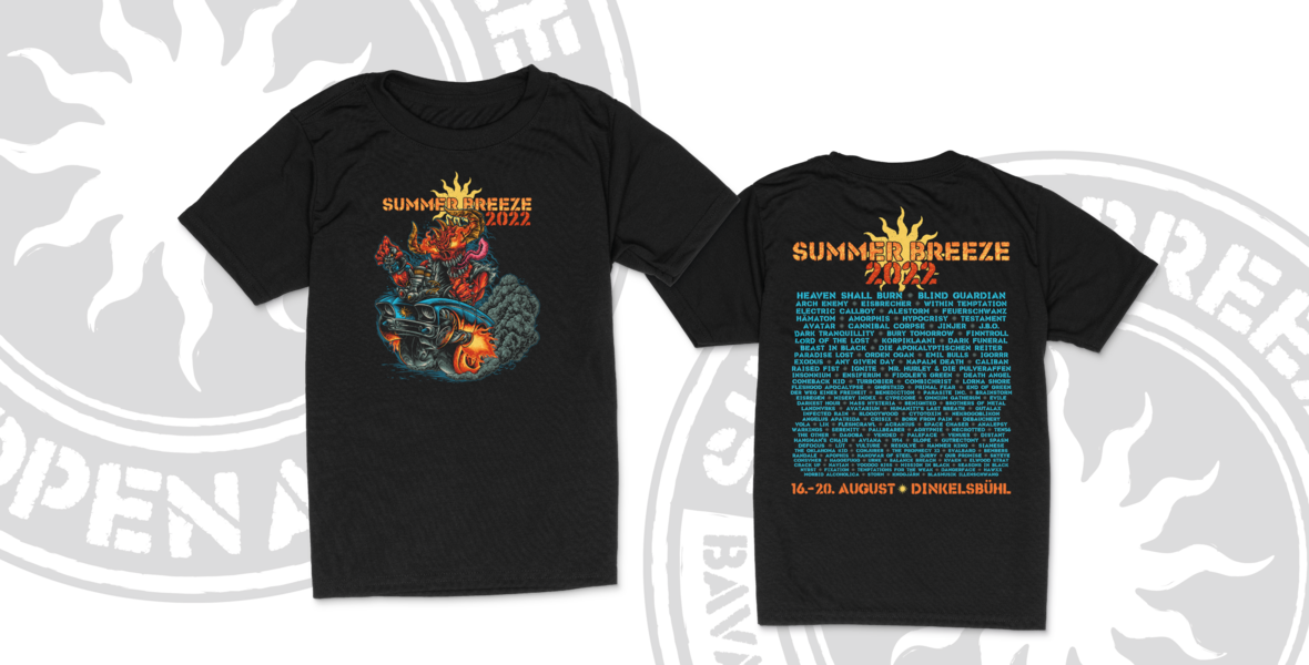 Helldriver 2022, Kids T-Shirt - SUMMER BREEZE 2022