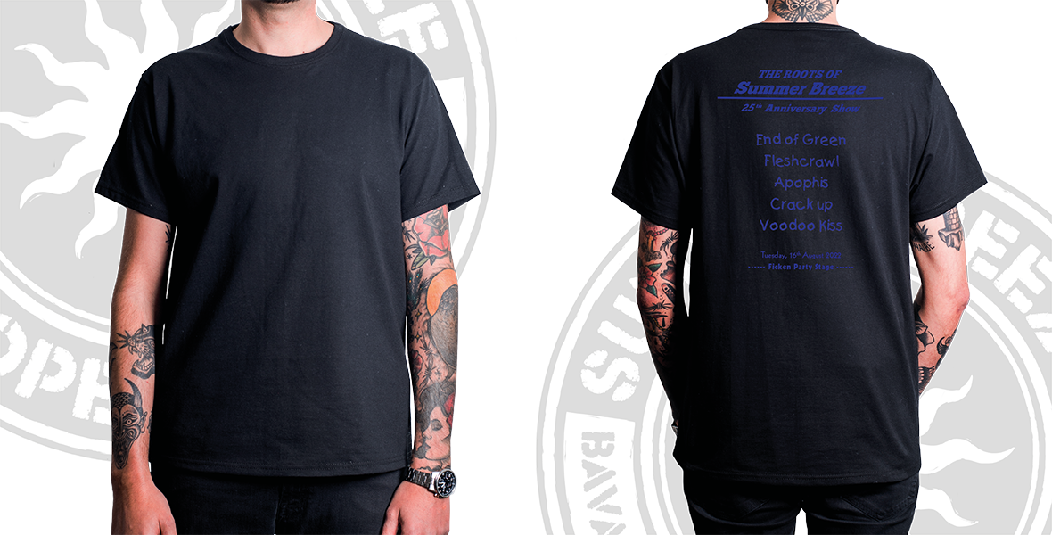 Roots Tuesday 2022, T-Shirt - Blue Print