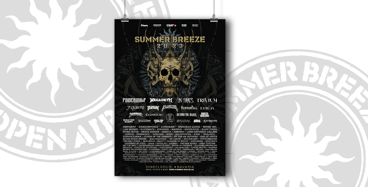  Poster A1, Skull 2023 