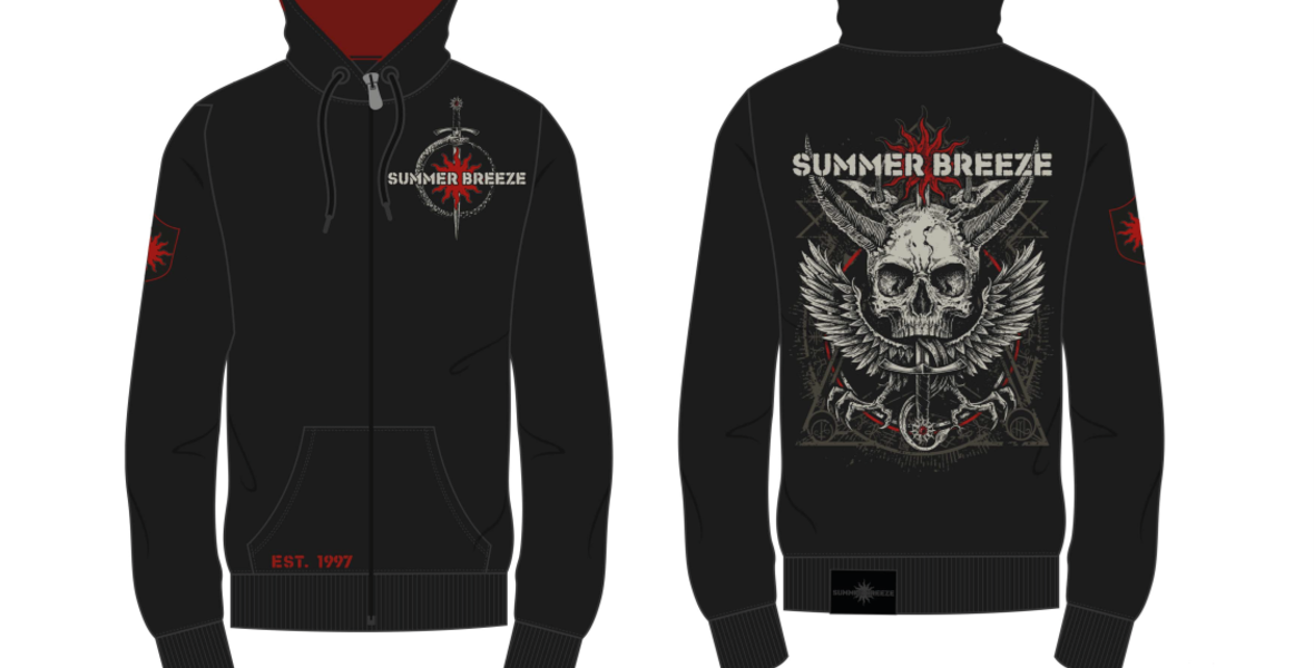 Skull Est 1997, Premium Zipper