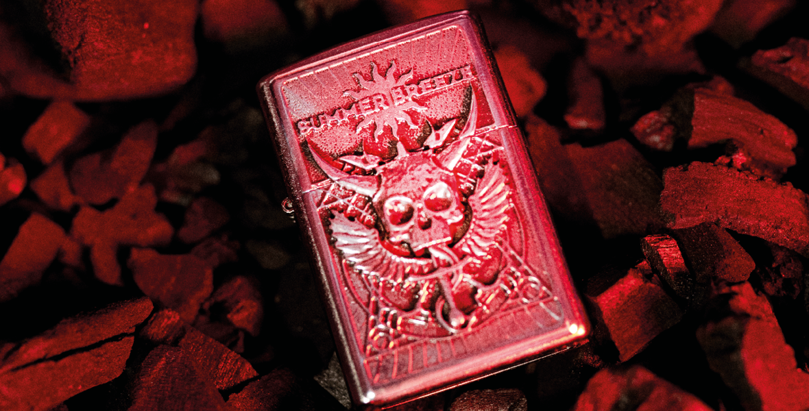  Zippo-Sturmfeuerzeug, SUMMER BREEZE Design 