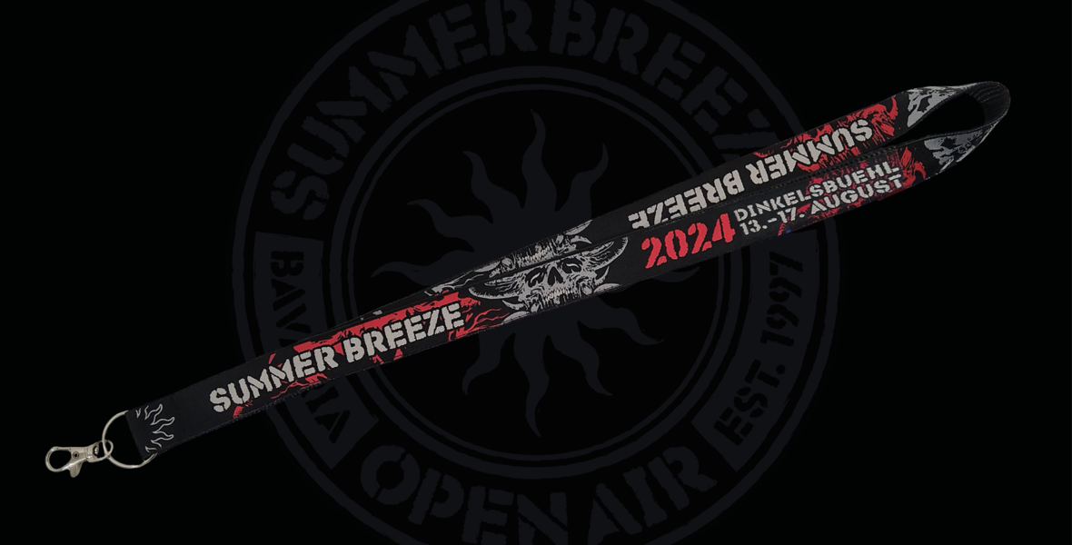 Lanyard - Main Skull, SUMMER BREEZE 2024