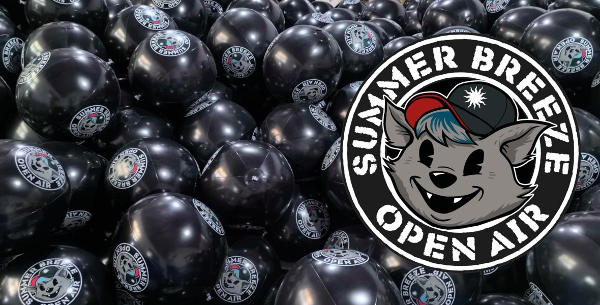 Wasserball schwarz , Mikey Emblem