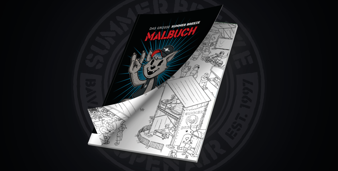  Malbuch, SUMMER BREEZE 