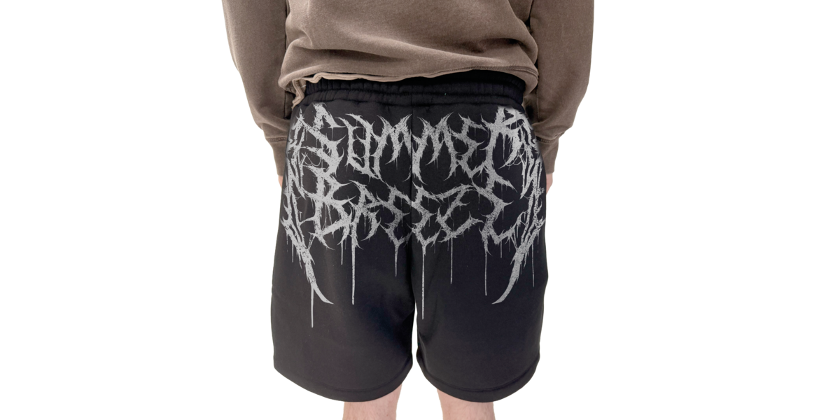 Black Metal Shorts