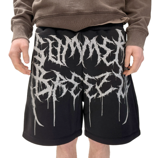 Black Metal Shorts