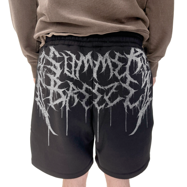Black Metal Shorts