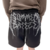 Black Metal Shorts