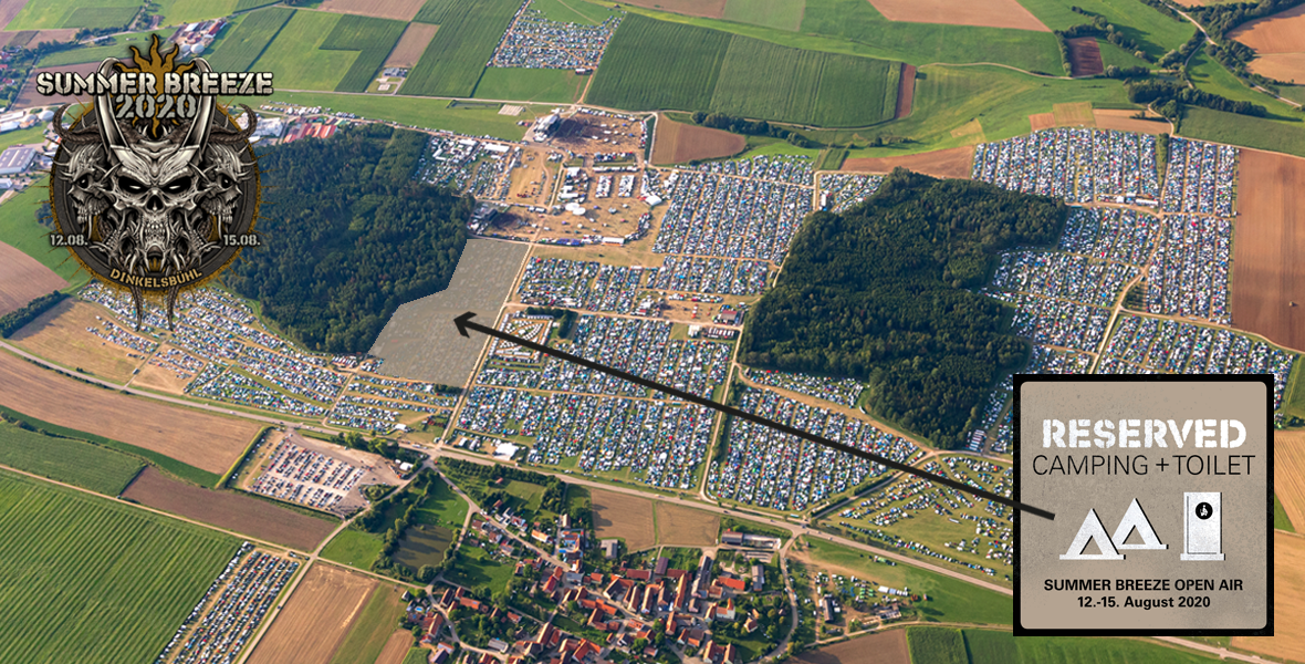Tickets Reserved Camping + Portable Toilet(s), in