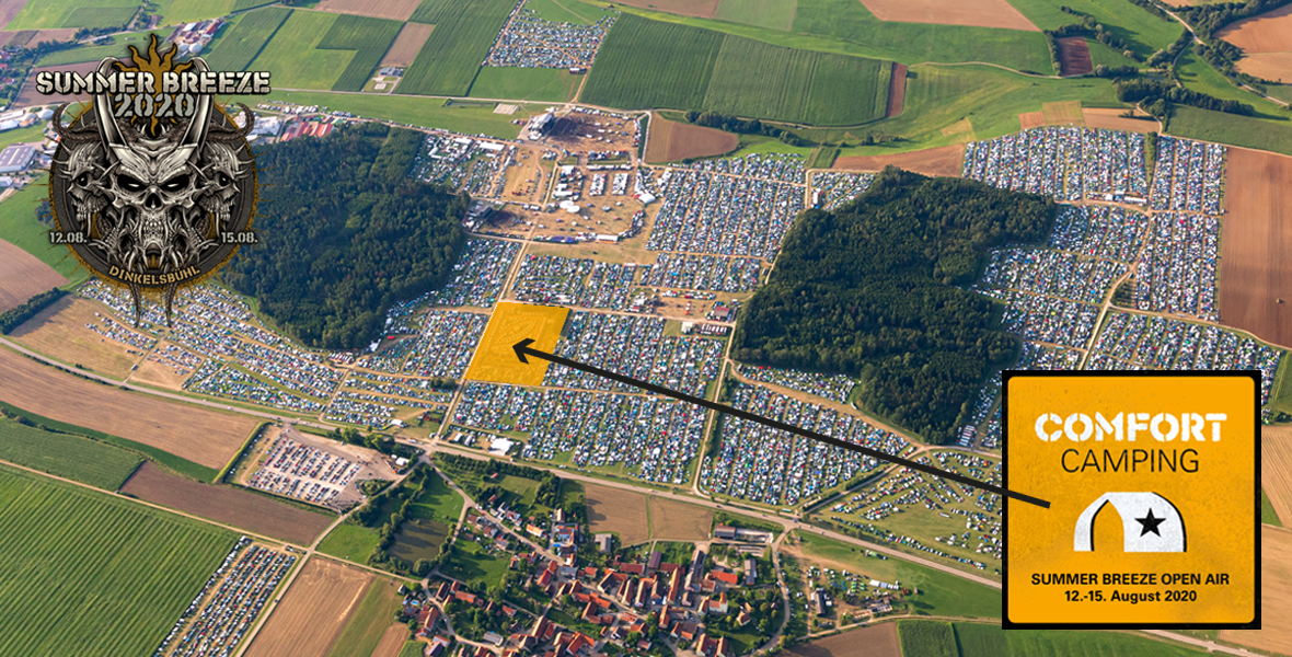 Tickets LARVIK - COMFORT CAMPING, Summer Breeze Open Air 2020 in