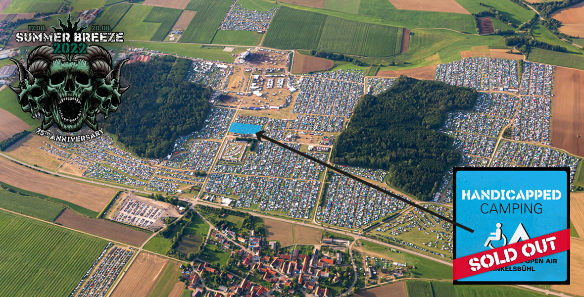 Tickets HANDICAPPED Camping - 2022, Summer Breeze Open Air 2022 in Summer Breeze Open Air 2022