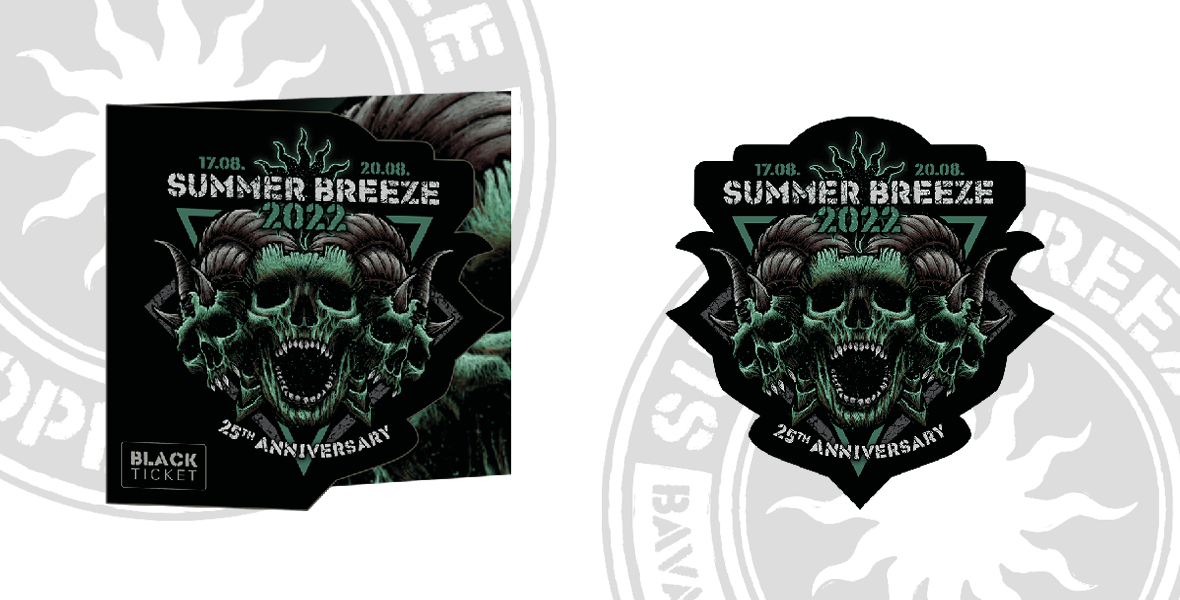 Tickets SUMMER BREEZE 2022 - Regular Camping, BLACK TICKET in