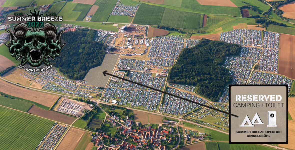 Tickets Portable Toilet Regular Camping - Additional Offer - 2022 ,  (Incl. 5€ Lock Deposit) in Summer Breeze Open Air 2022