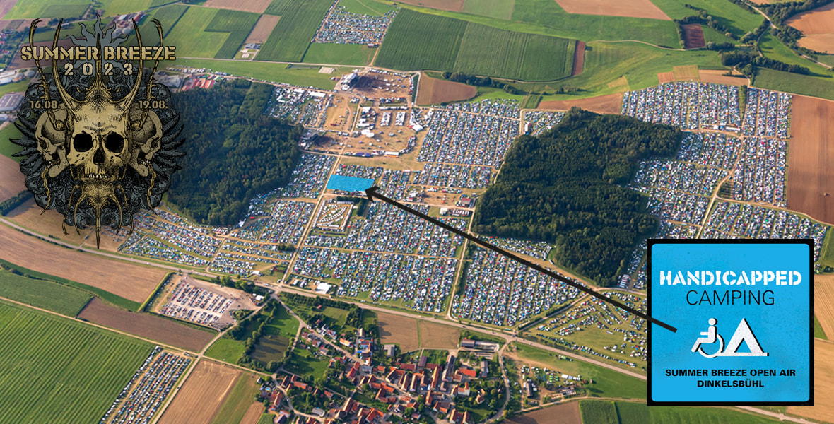 Tickets HANDICAPPED Camping - 2023, Camp Areal für Menschen mit Behinderung II Summer Breeze Open Air 2023 in