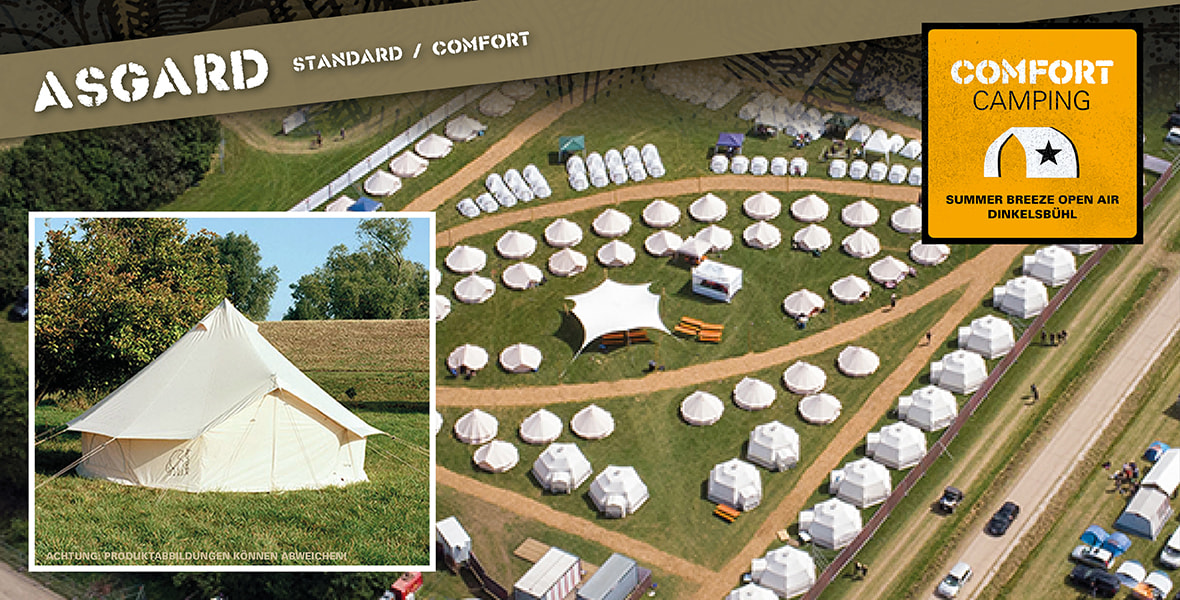 Tickets ASGARD - COMFORT CAMPING - 2023, Summer Breeze Open Air 2023 in