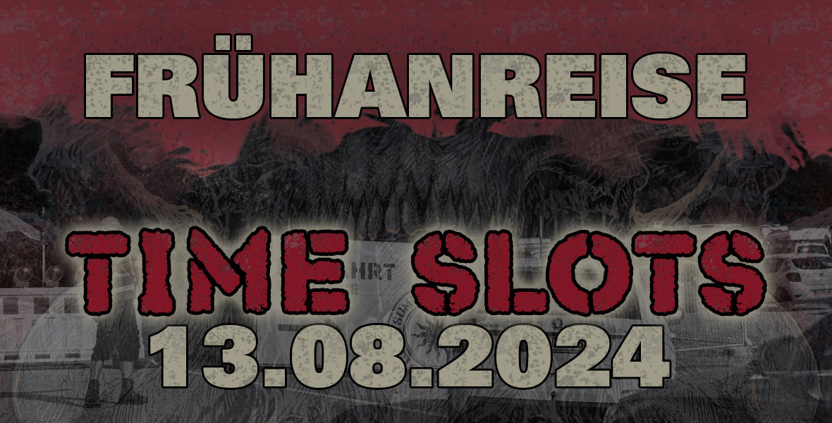 Tickets Frühanreise Slots - Dienstag, Dienstag, 12.08.2025 in Sinbronn