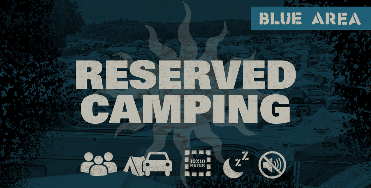 Tickets Blue Area - Reserved Camping, SUMMER BREEZE 2026 in Sinbronn