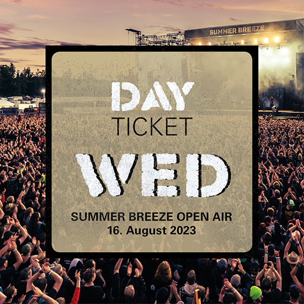 Tickets kaufen für WEDNESDAY - DAY TICKET  am 16.08.2023
