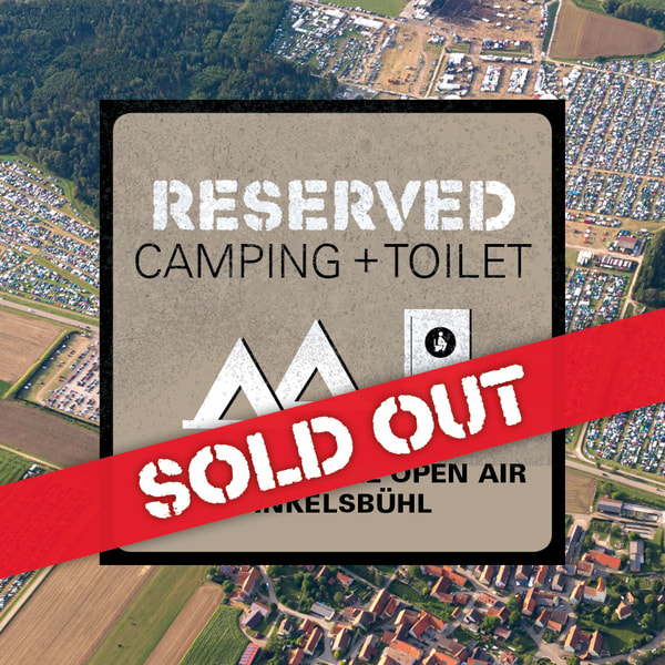 Tickets kaufen für Reserved Camping + Portable Toilet(s) - 2023 am 15.08.2023